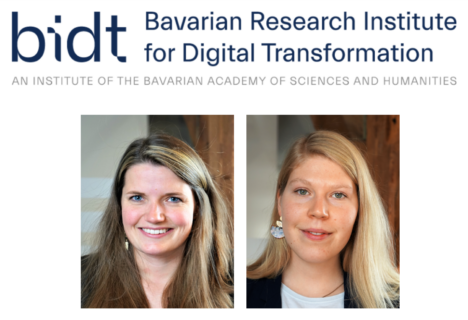 Zum Artikel "Our Doctoral Candidates Eva Maria Hille and Tabea Ott are now part of the prestigious “bidt Scholarship“"