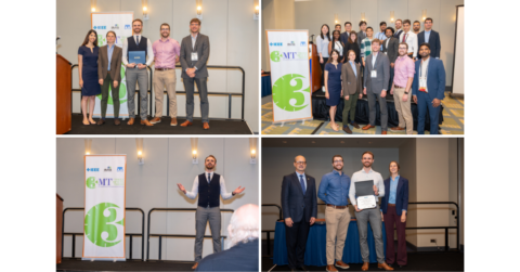 Zum Artikel "Marius Schmidt won the Audience Choice Award at  the 3 Minute Thesis Competition at the IEEE International Microwave Symposium (IMS)"