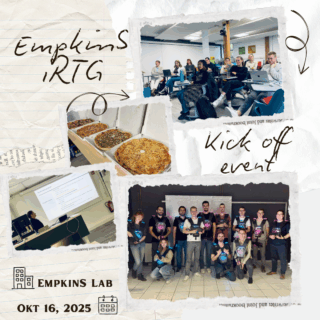 Zum Artikel "EmpkinS iRTG Kick-off event"
